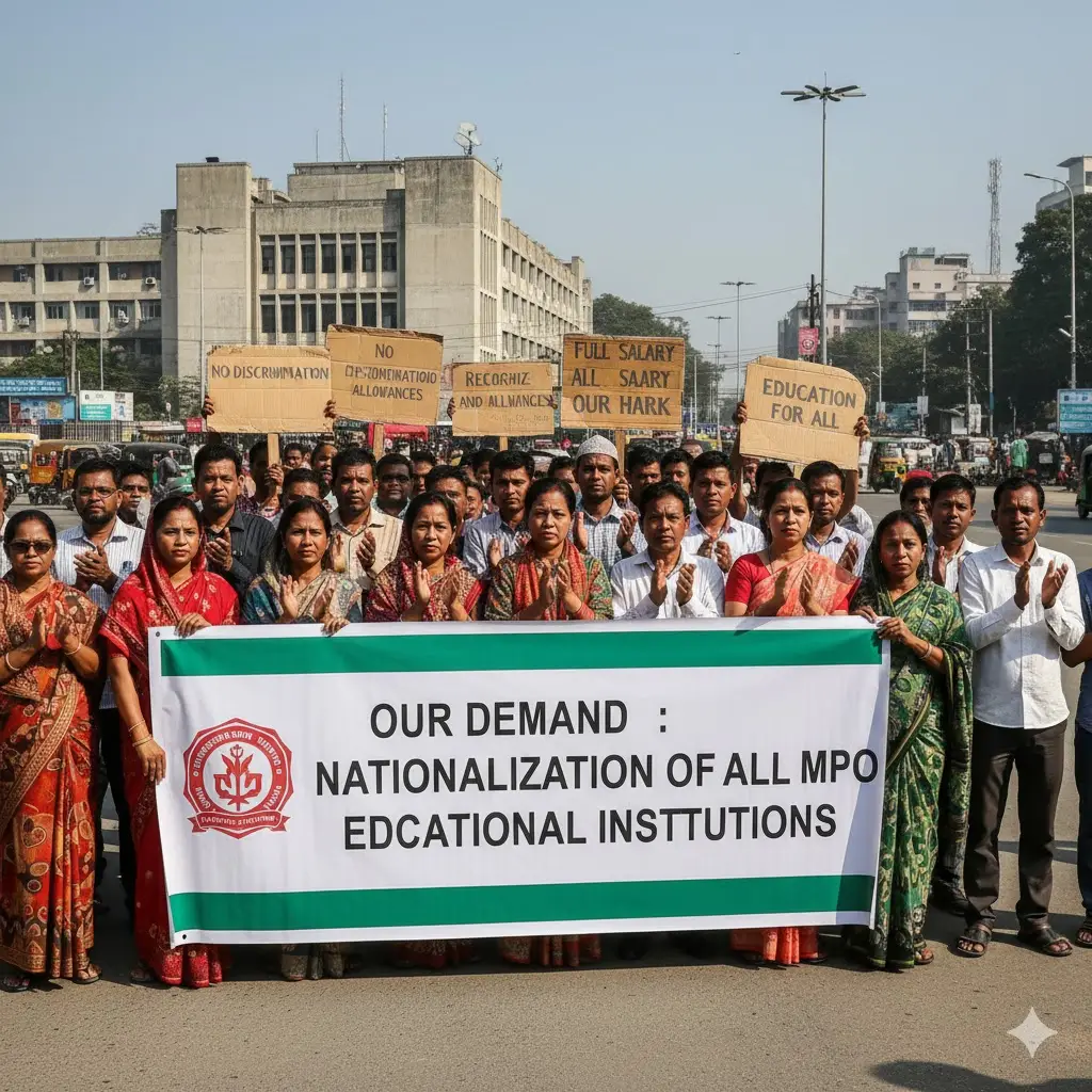 এমপিওভুক্ত শিক্ষকদের আন্দোলন: ন্যায্য দাবির পথে বাংলাদেশের শিক্ষকদের সংগ্রাম 2025 4 এমপিওভুক্ত শিক্ষকদের আন্দোলন ন্যায্য দাবির পথে বাংলাদেশের শিক্ষকদের সংগ্রাম 2025