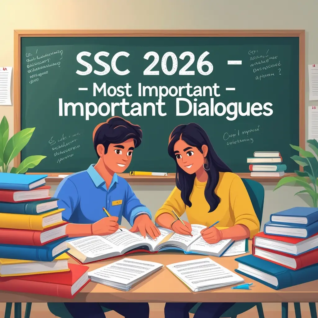 SSC Board Question–Based Most Important Dialogue for SSC 2026