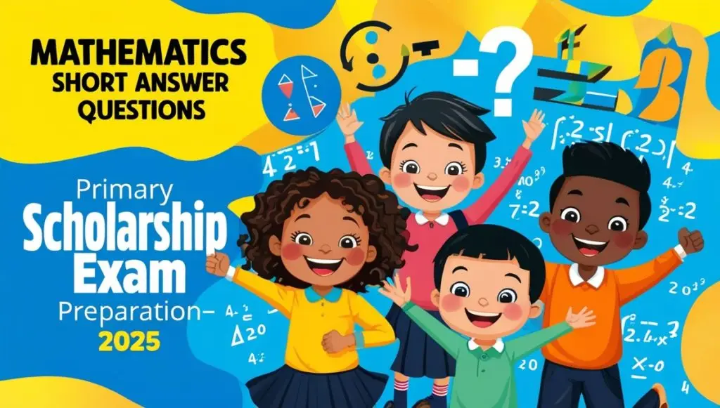 গণিত সংক্ষিপ্ত উত্তর প্রশ্ন প্রাথমিক বৃত্তি পরীক্ষার প্রস্তুতি- 2025