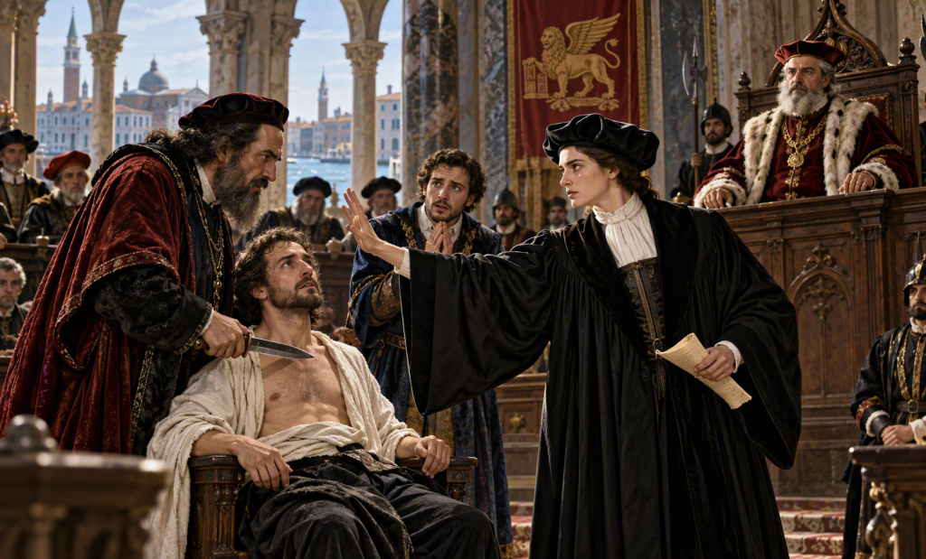 The Merchant of Venice — The Trial